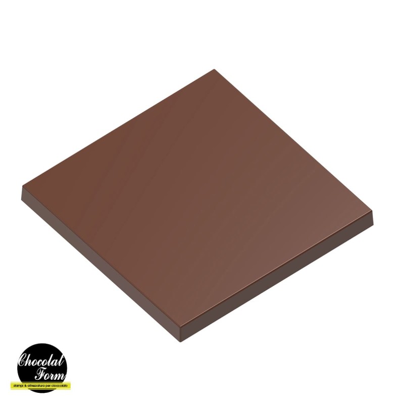 CF0251 Поликарбонатная форма для шоколада Tablet Square 80x80 mm