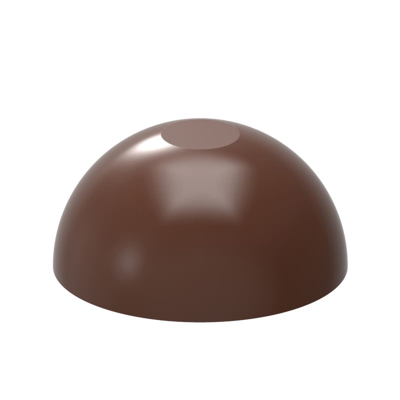 12035 CW Поликарбонатная форма для шоколада Sphere flattend 30 mm - Martin Diez