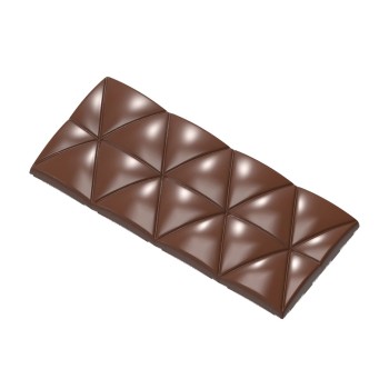 12042 CW Поликарбонатная форма для шоколада Tablet convex triangles