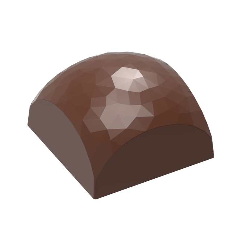 12062 CW Поликарбонатная форма для шоколада SQUARE SPHERE FACET - ALEXANDRE BOURDEAUX