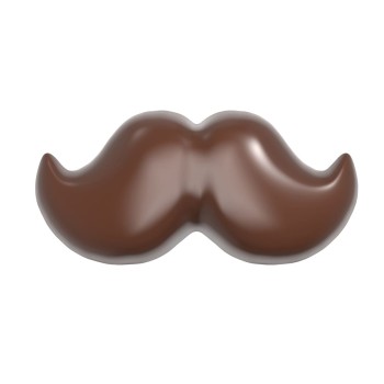 12066 CW Поликарбонатная форма для шоколада Moustache