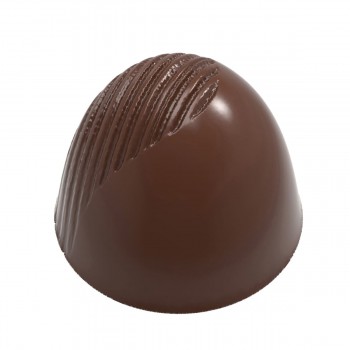 12091 CW Поликарбонатная форма для шоколада Semi-striped American truffle