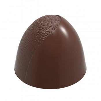 12092 CW Поликарбонатная форма для шоколада Semi-textured American truffle