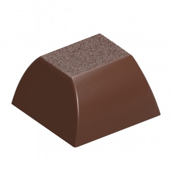 12093 CW Поликарбонатная форма для шоколада Textured cube