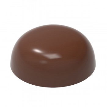12094 CW Поликарбонатная форма для шоколада Squeezed hemisphere