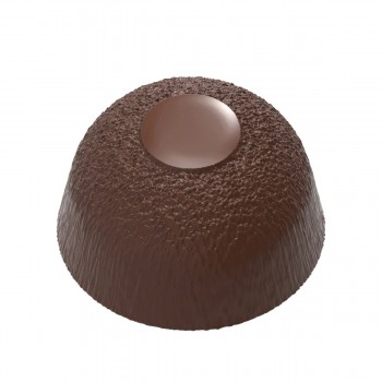 12109 CW Поликарбонатная форма для шоколада Dome with structure