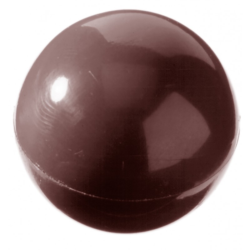 1217 CW Поликарбонатная форма для шоколада Сфера 3 см