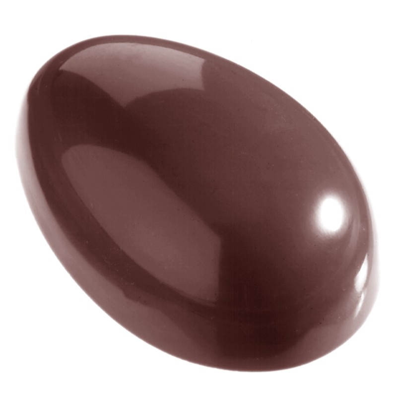 1253 CW Поликарбонатная форма для шоколада Egg Smooth 86 mm