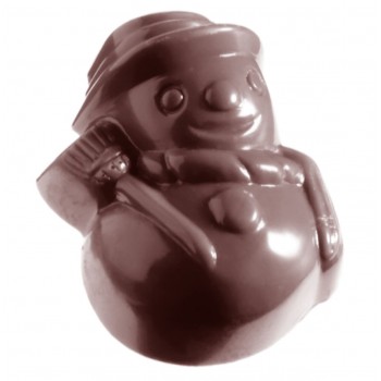 1333 CW Поликарбонатная форма для шоколада Snow man