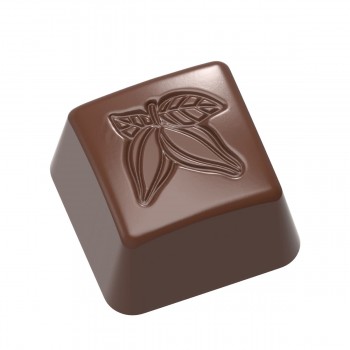 1637 CW Поликарбонатная форма для шоколада Stamp cocoa square