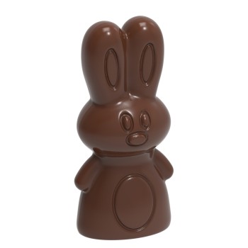 1644 CW Поликарбонатная форма для шоколада Miffy Rabbit