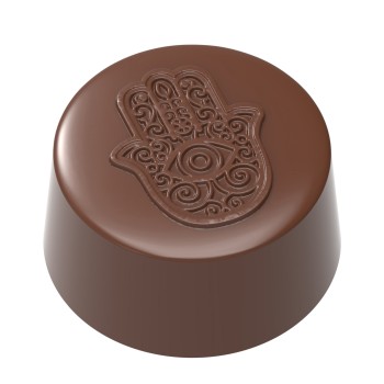 1886 CW Поликарбонатная форма для шоколада Fatima's Hand 