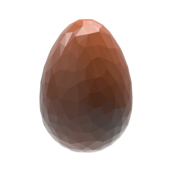 1891 CW Поликарбонатная форма для шоколада Egg crystal