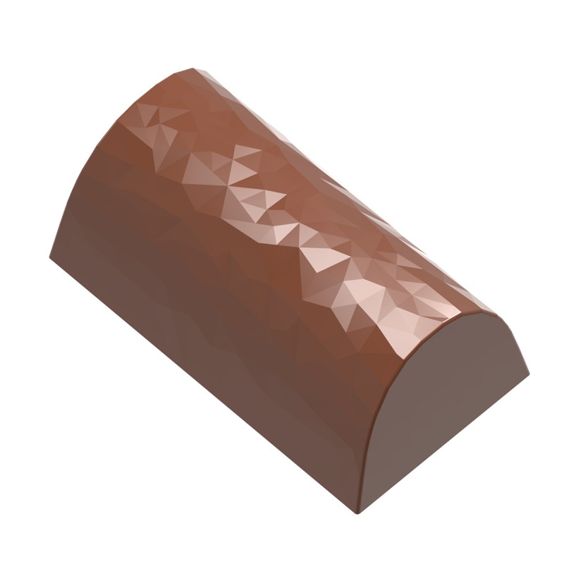 1930 CW Поликарбонатная форма для шоколада Buche facet