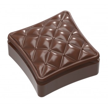 1993 CW Поликарбонатная форма для шоколада Bonbonniere cushion chesterfield