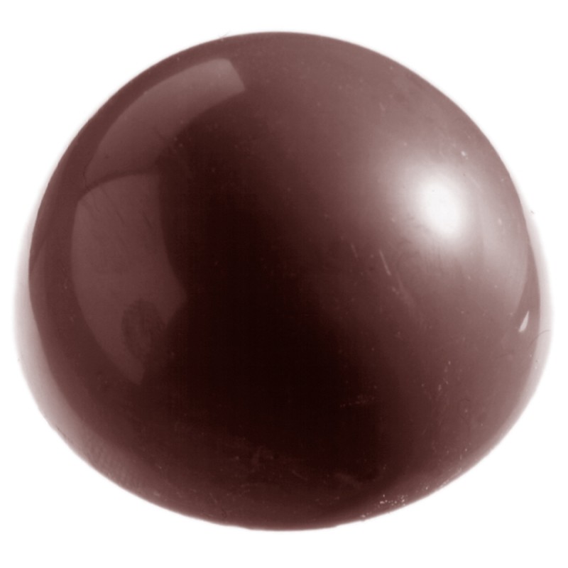 2252 CW Поликарбонатная форма для шоколада Sphere 59 мм.