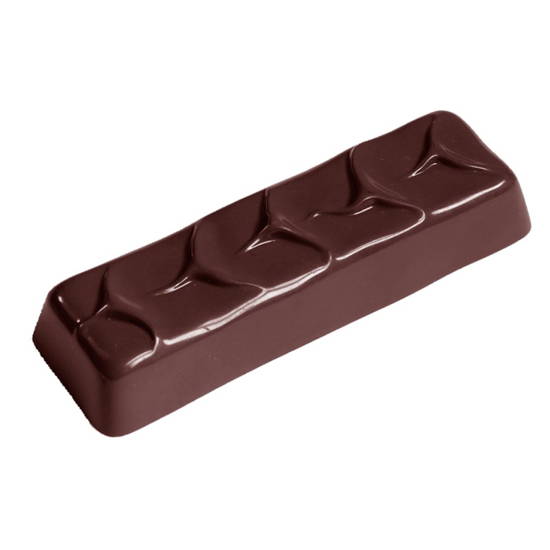 2362 CW Поликарбонатная форма для шоколада Enrobed bar large