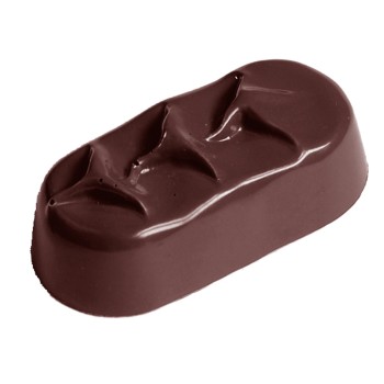 2364 CW Поликарбонатная форма для шоколада Enrobed Bar Small
