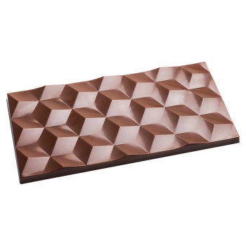 2448 CW Поликарбонатная форма для шоколада Tablet Facet